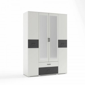 Сити 04 Шкаф 4-х дверный с ящиками 540 (Атлант)